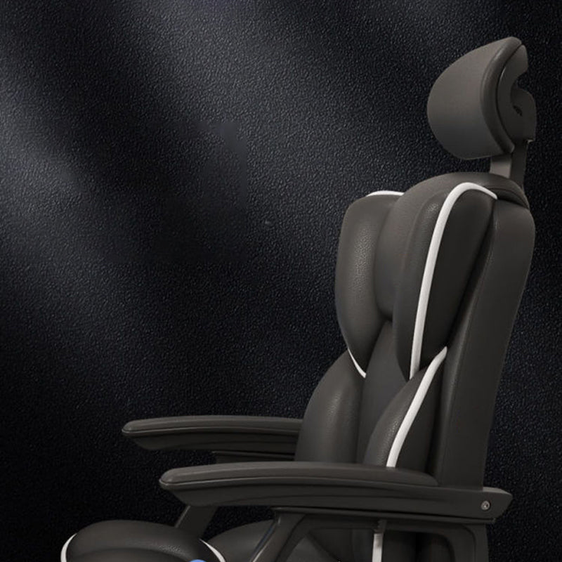 High Back Executive Bureau -voorzitter Moderne faux lederen armstoel