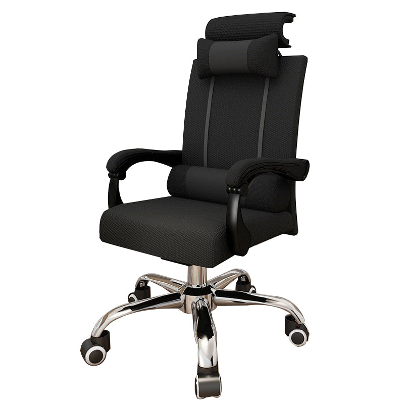 Ergonomischer gepolsterter Aufgabe Vorsitzender moderner Home Office Chair mit Rädern