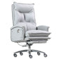 Modern Upholstered Task Chair Faux Leather Arm Chair with Wheels Gray Clearhalo 'furn' 'furn_office_chair' 'Furniture' 'Office Chairs' 'Office Furniture' 'office_chair' 5322034