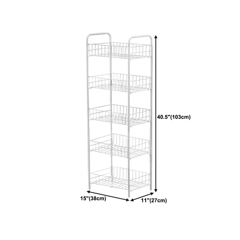 10.63 "W Bookshelf Bookcase de estilo contemporáneo para la oficina de la sala de estudio en el hogar