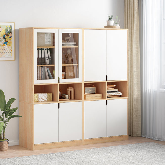 Standard Book Shelf Scandinavian Shelf Bookcase for Study Room Clearhalo 'Bookcases' 'furn' 'furn_bookcases' 'Furniture' 'Office Furniture' 5322104