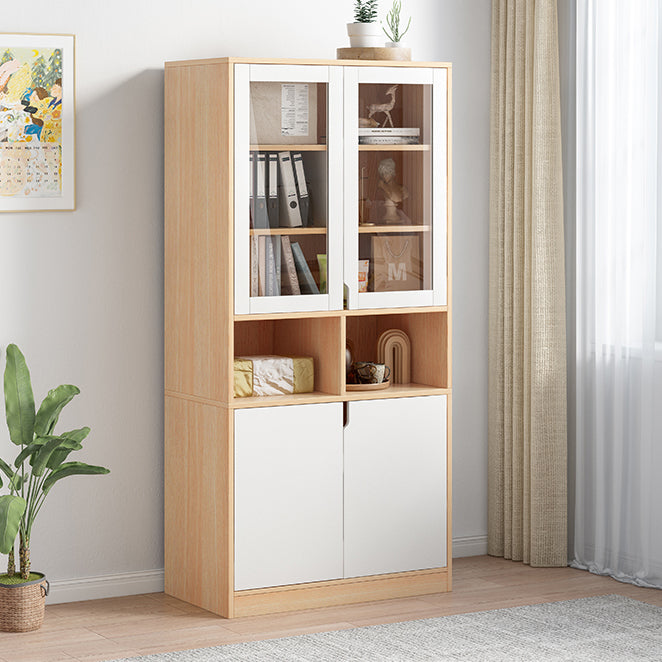 Standard Book Shelf Scandinavian Shelf Bookcase for Study Room Clearhalo 'Bookcases' 'furn' 'furn_bookcases' 'Furniture' 'Office Furniture' 5322107