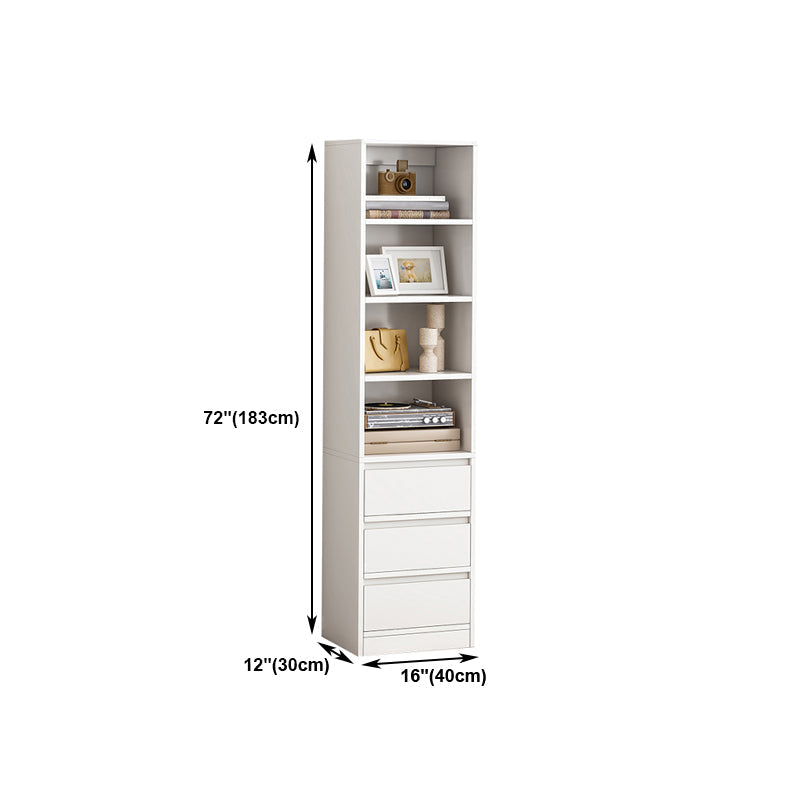 Standard Book Shelf Scandinavian Shelf Bookcase for Study Room Clearhalo 'Bookcases' 'furn' 'furn_bookcases' 'Furniture' 'Office Furniture' 5322108