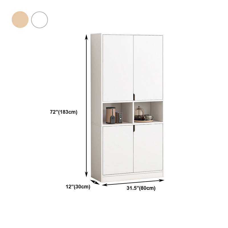 Standard Book Shelf Scandinavian Shelf Bookcase for Study Room Clearhalo 'Bookcases' 'furn' 'furn_bookcases' 'Furniture' 'Office Furniture' 5322111