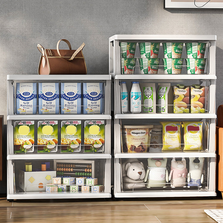 Moderne Style -Bücherregal in weißer und schwarzer Farbe Plastikbuch für Büro