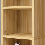 Modern Style Bookshelf Engineer Wood Bookcase for Home Office Clearhalo 'Bookcases' 'furn' 'furn_bookcases' 'Furniture' 'Office Furniture' 5322170