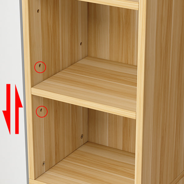 Modern Style Bookshelf Engineer Wood Bookcase for Home Office Clearhalo 'Bookcases' 'furn' 'furn_bookcases' 'Furniture' 'Office Furniture' 5322171