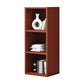 Modern Style Bookshelf Engineer Wood Bookcase for Home Office 12"L x 12"W x 35"H Brown Clearhalo 'Bookcases' 'furn' 'furn_bookcases' 'Furniture' 'Office Furniture' 5322172