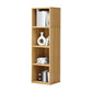 Modern Style Bookshelf Engineer Wood Bookcase for Home Office 12"L x 12"W x 47"H Natural Clearhalo 'Bookcases' 'furn' 'furn_bookcases' 'Furniture' 'Office Furniture' 5322182