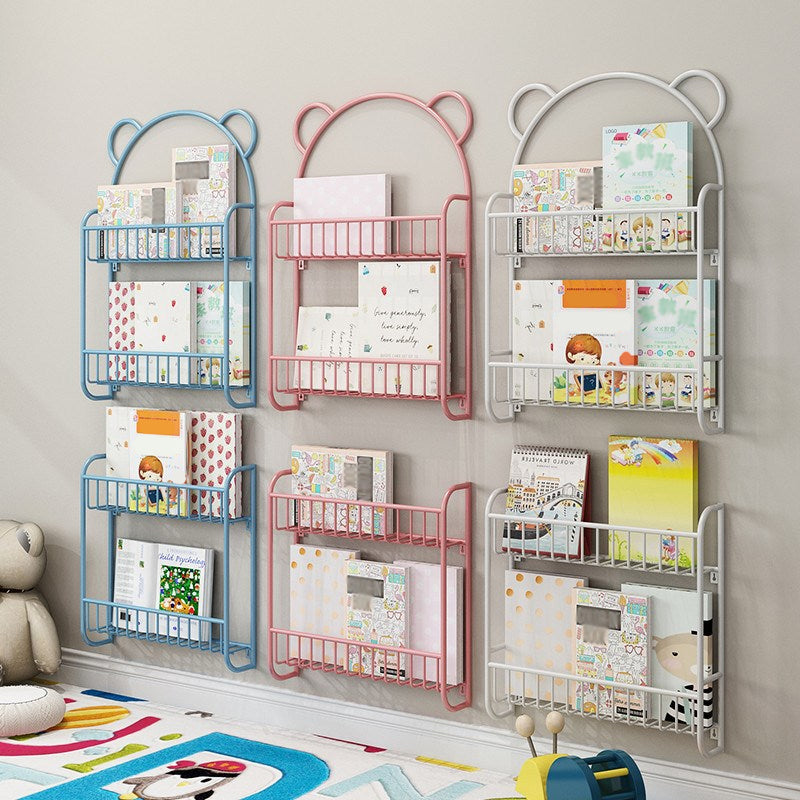 4.53 "W boekenplank Scandinavische stijl muur gemonteerde boekenkast voor studieruimte