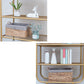Modern Style Standard Bookcase Metal Bookshelf for Home Office