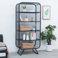 Modern Style Standard Bookcase Metal Bookshelf for Home Office