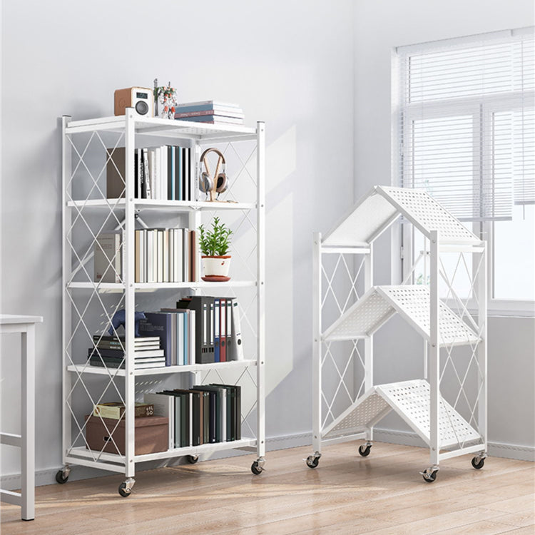 Moderner Stil Metal -Bücherregal Open Etagere Regal Heimbuchhandel