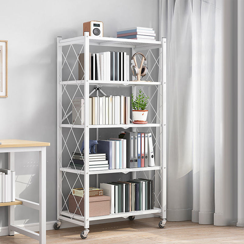 Moderner Stil Metal -Bücherregal Open Etagere Regal Heimbuchhandel