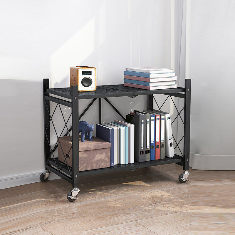 Moderner Stil Metal -Bücherregal Open Etagere Regal Heimbuchhandel