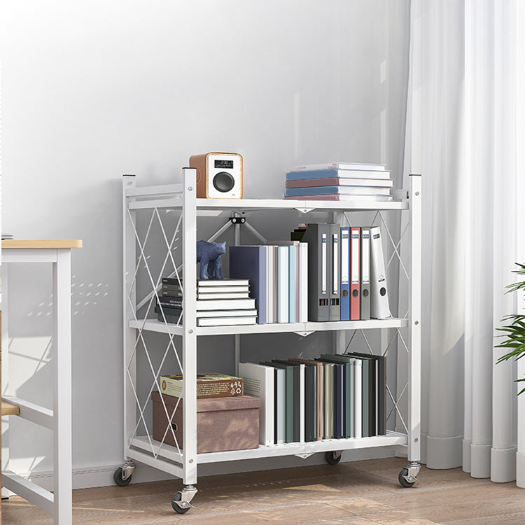 Moderner Stil Metal -Bücherregal Open Etagere Regal Heimbuchhandel