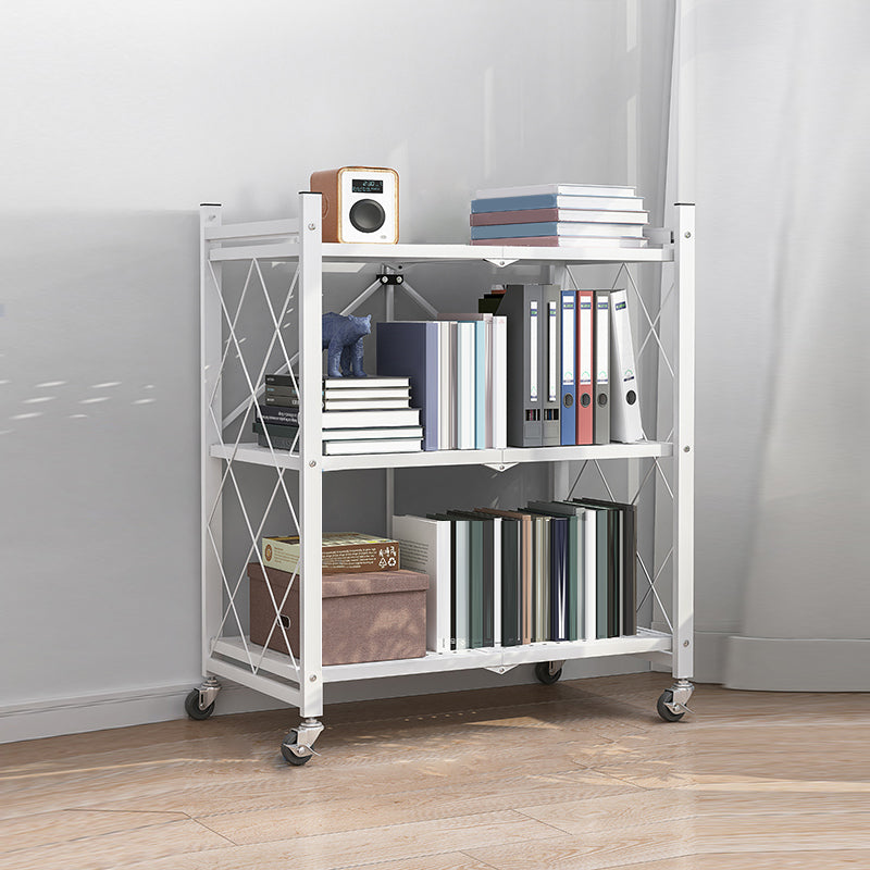 Moderner Stil Metal -Bücherregal Open Etagere Regal Heimbuchhandel