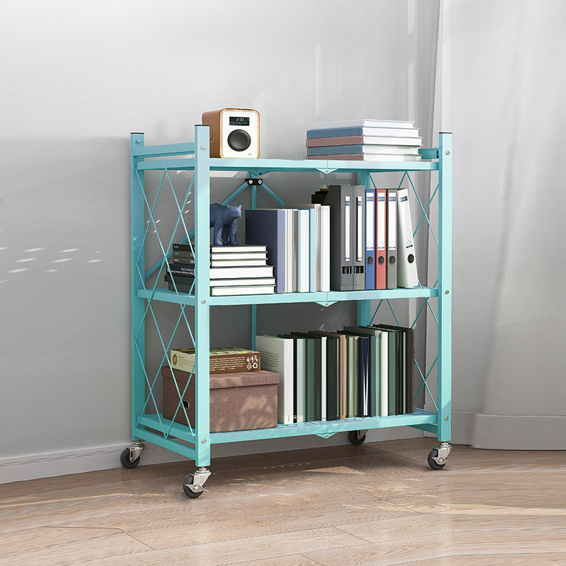 Moderner Stil Metal -Bücherregal Open Etagere Regal Heimbuchhandel