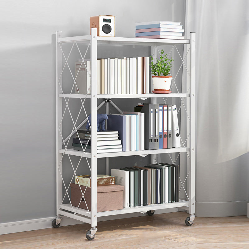 Moderner Stil Metal -Bücherregal Open Etagere Regal Heimbuchhandel