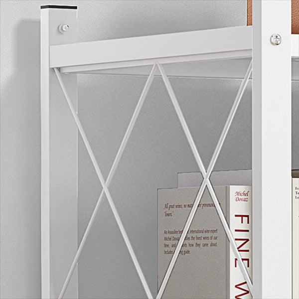 Moderner Stil Metal -Bücherregal Open Etagere Regal Heimbuchhandel