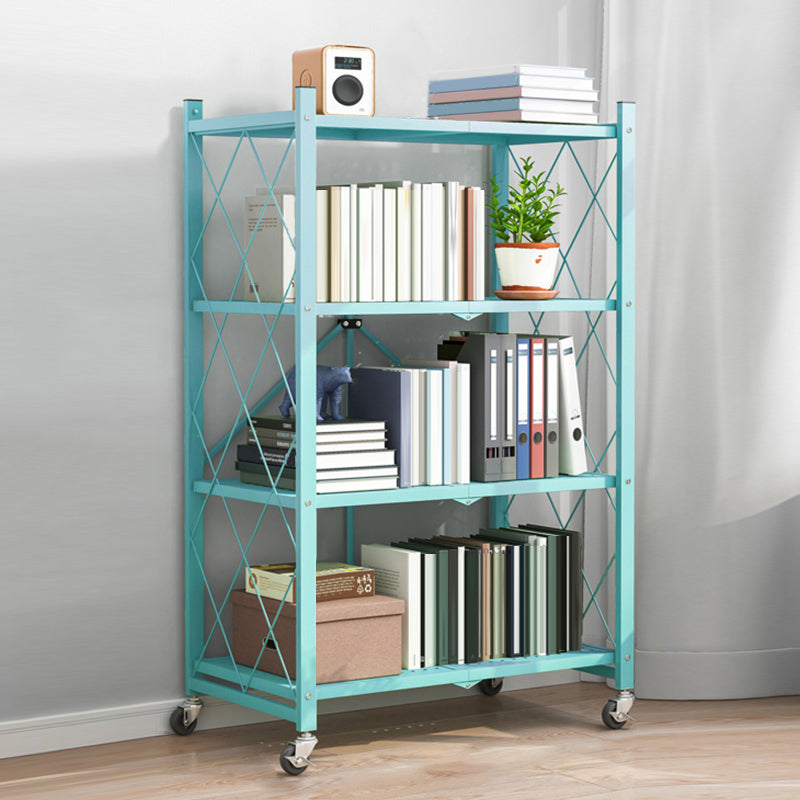 Moderner Stil Metal -Bücherregal Open Etagere Regal Heimbuchhandel
