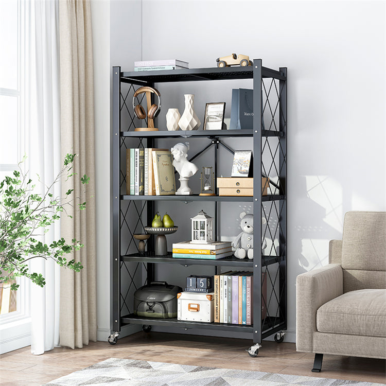 Moderner Stil Metal -Bücherregal Open Etagere Regal Heimbuchhandel