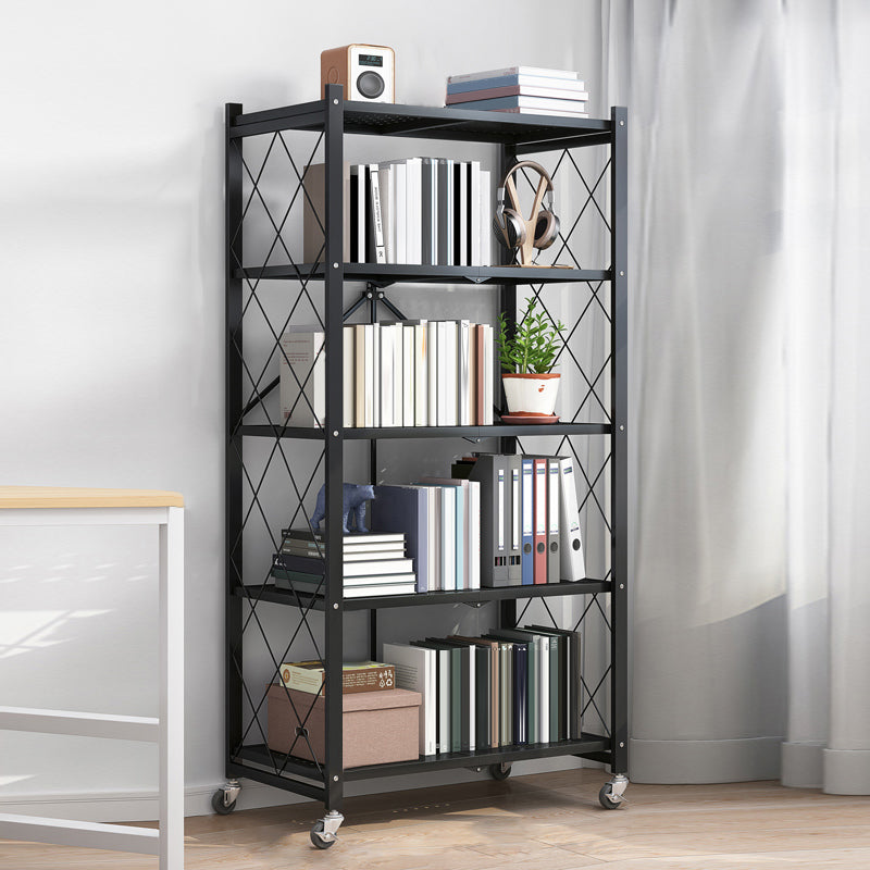 Moderner Stil Metal -Bücherregal Open Etagere Regal Heimbuchhandel