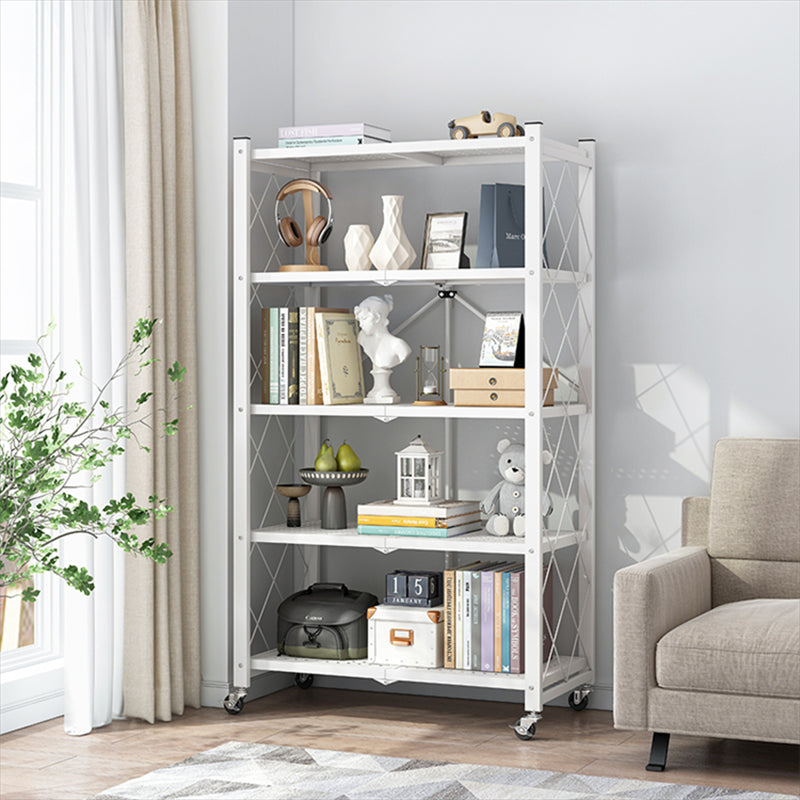 Moderner Stil Metal -Bücherregal Open Etagere Regal Heimbuchhandel