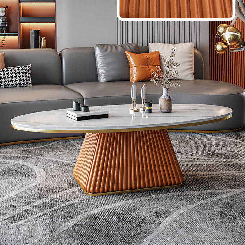 15,74 "großer Sockel 1 Single Couchtisch runder Cocktailtisch