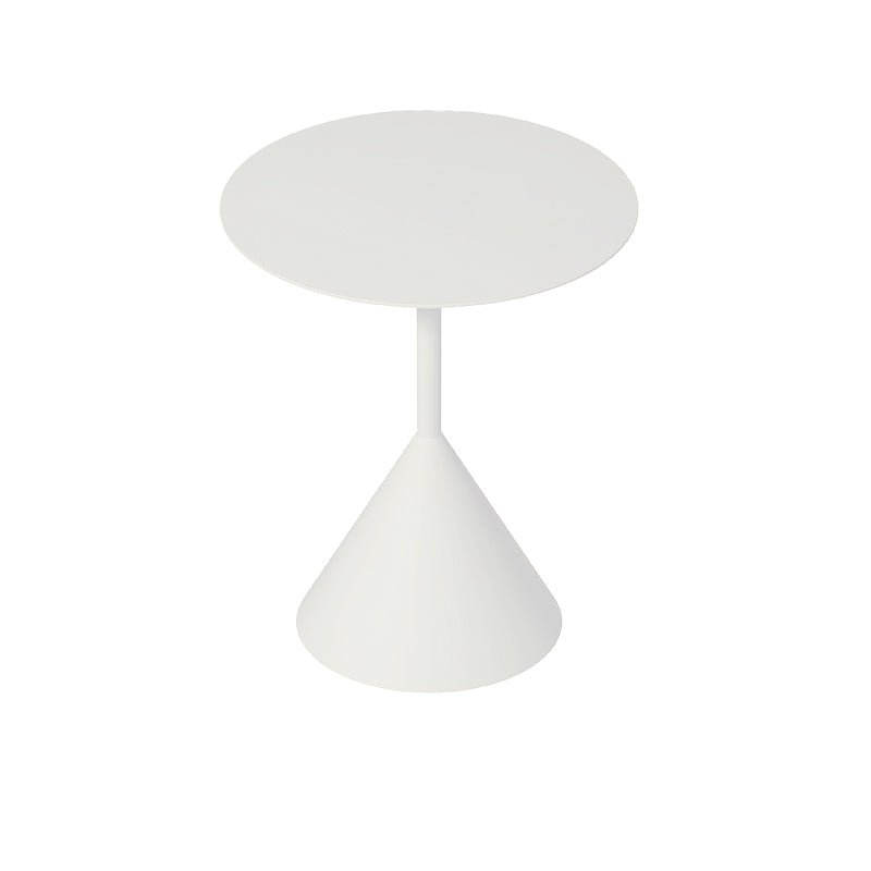 中世紀のモダンな黒/白いカクテルテーブルラウンドコーヒーテーブル