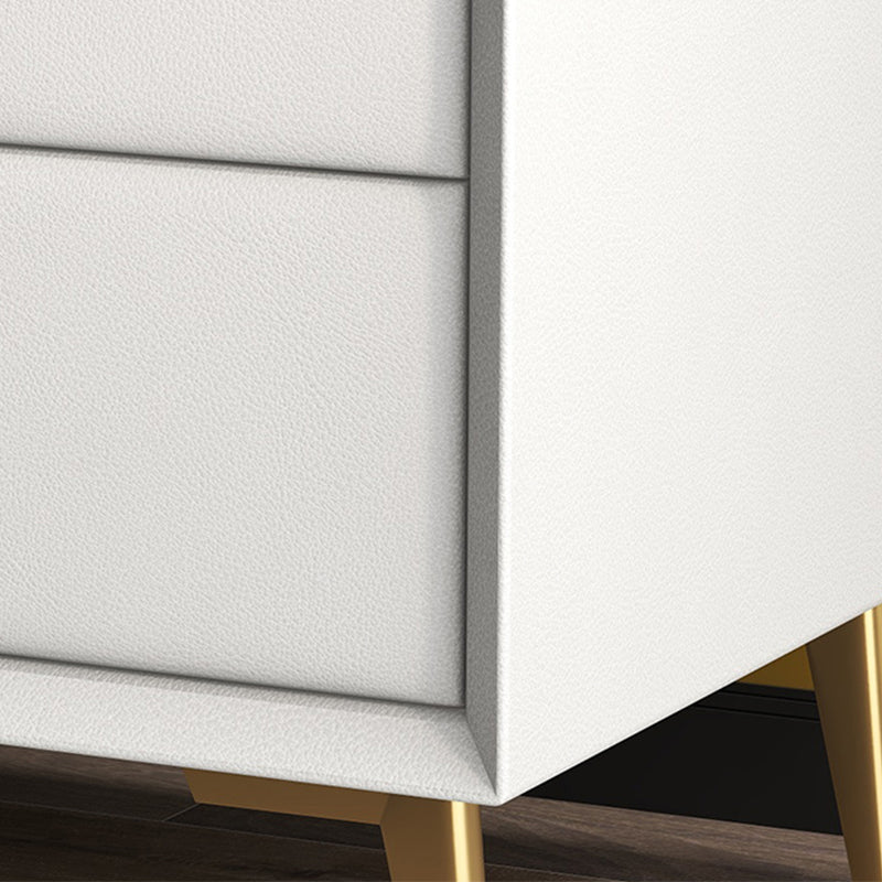 Solid Wood Drawer Storage 18.5" Tall Nightstand With 2 Drawers Clearhalo 'Bedroom Furniture' 'furn' 'furn_night_stand' 'Furniture' 'night_stand' 'Nightstands' 5327560