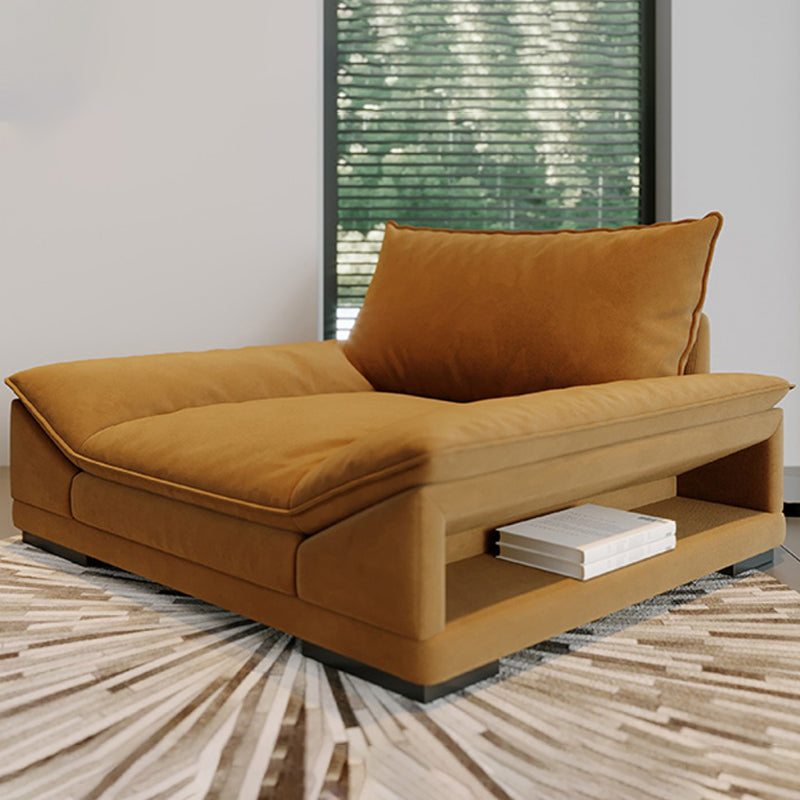 Stationary Living Room Standard Cushions Yellow Contemporary Seating