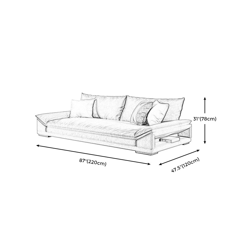 Cuscini standard del soggiorno stazionario giallo posti a sedere contemporanei