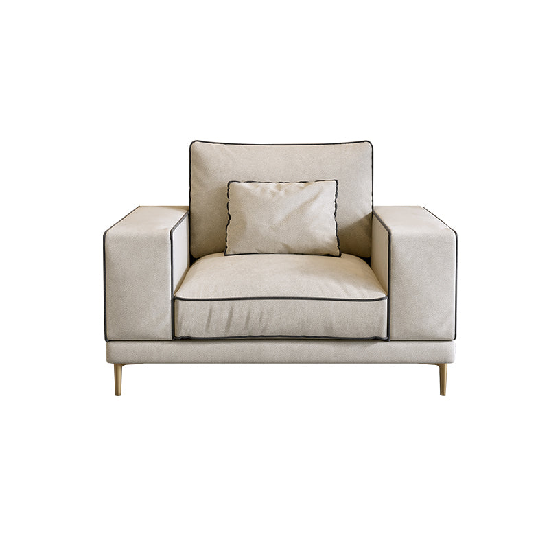 Salon de coussins standard de salon à couvert en housse stationnaire