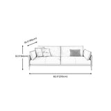 Stazionario con deposito soggiorno cuscino braccio marrone sedute marroni