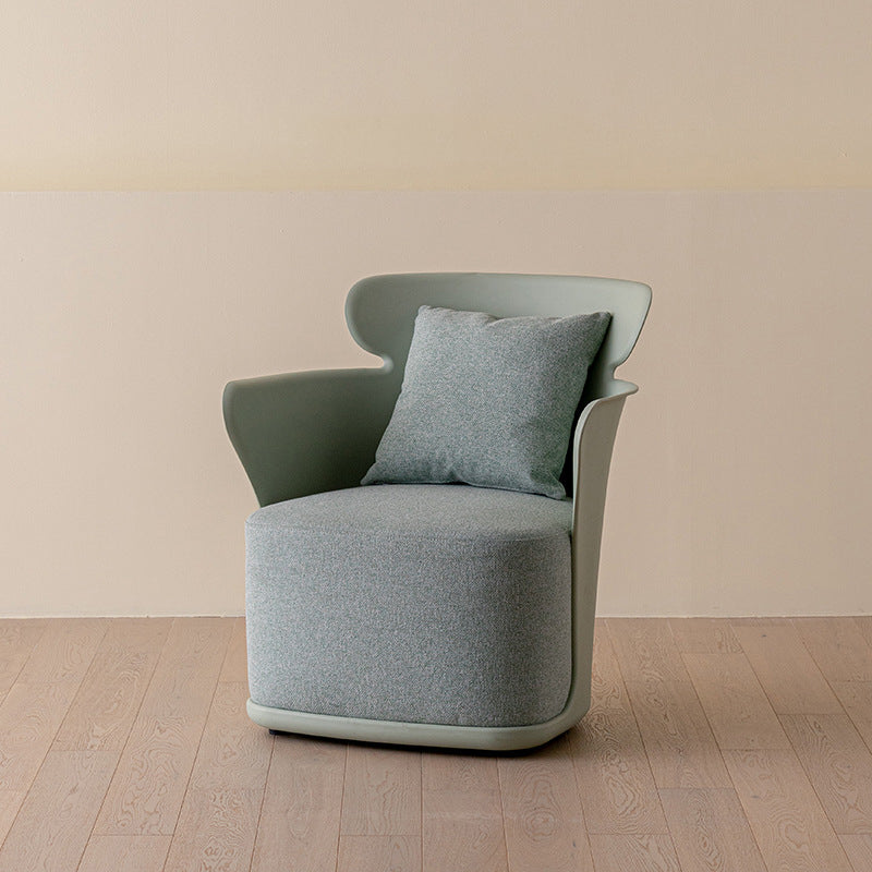 Armstuhl Arme Leinen/PU -Leder inklusive Stuhl für Wohnzimmer, Schlafzimmer