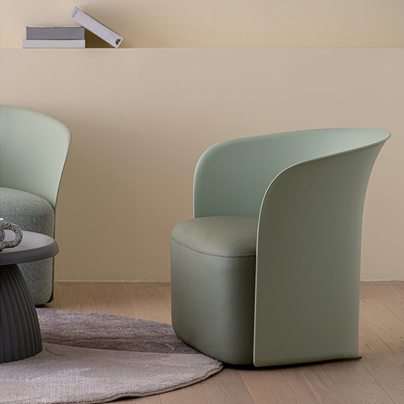 Armstuhl Arme Leinen/PU -Leder inklusive Stuhl für Wohnzimmer, Schlafzimmer