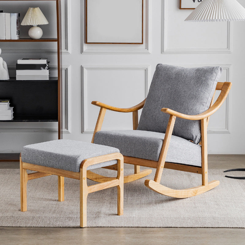 Silla de acento de salón de 25.19 "de ancho x 32.28" con base de trineo y almohada