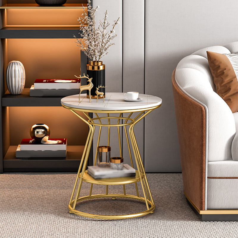 TABELLA ENTERE DI STONE DI MIDCENTICO 19.69 "W X 19.69" X D 21.65 "H Tavolo laterale del telaio H