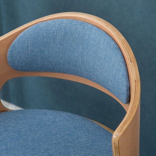 Rotating Barstool Nordic Style Steel Pedestal Bar Stool for Dining Room Clearhalo 'Bar Furniture' 'Bar Stools' 'bar_stools' 'furn' 'furn_bar_stools' 'Furniture' 'Kitchen & Dining Furniture' 5331285