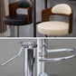 Rotating Barstool Nordic Style Steel Pedestal Bar Stool for Dining Room Clearhalo 'Bar Furniture' 'Bar Stools' 'bar_stools' 'furn' 'furn_bar_stools' 'Furniture' 'Kitchen & Dining Furniture' 5331290