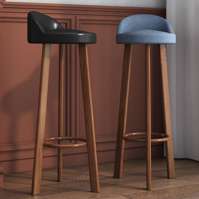 Nordic Simple Barstool Steel Frame Barhocker für Coffeeshop