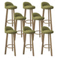 Nordic Simple Barstool Steel Frame Barhocker für Coffeeshop