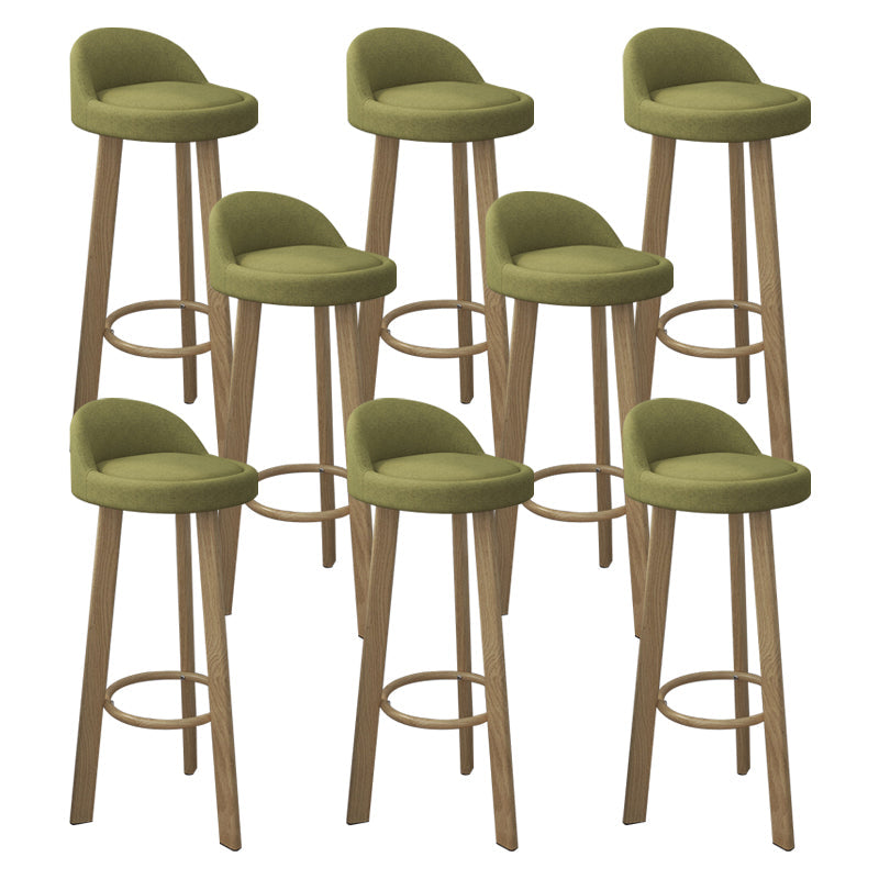 コーヒーショップ用の北欧のシンプルなバースツールスチールフレームバースツール