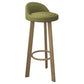 Nordic Simple Barstool Steel Frame Barhocker für Coffeeshop