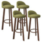 Nordic Simple Barstool Steel Frame Barhocker für Coffeeshop