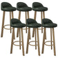 Nordic Simple Barstool Steel Frame Barhocker für Coffeeshop