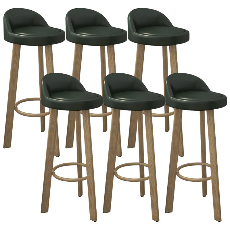 Nordic Simple Barstool Steel Frame Barhocker für Coffeeshop