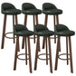 Nordic Simple Barstool Steel Frame Barhocker für Coffeeshop