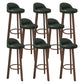 Nordic Simple Barstool Steel Frame Bar Stool for Coffee Shop